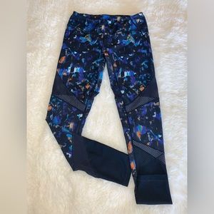 Zella Purple&Black Women's Leggings Sz Medium(77)5